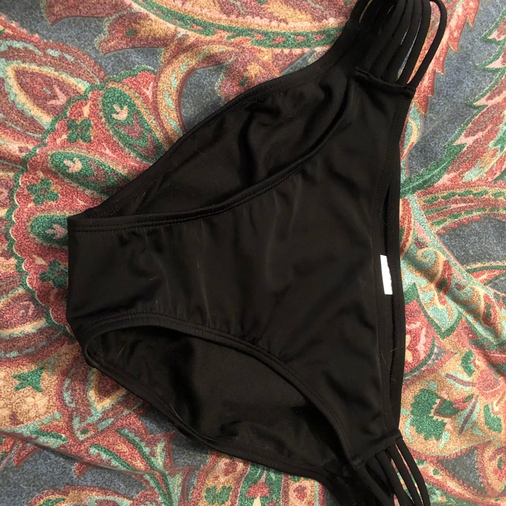 Black swim bottoms